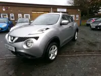 Używany Nissan Juke Visia 94 KM (69 kW) 2015 Srebrny SUV