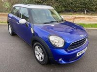 Used Mini Cooper D Countryman 112 HP (82 kW) 2014 Blue SUV