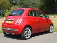 Used Fiat 500 Lounge 85 HP (62 kW) 2012 Red Hatchback