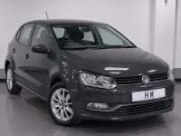 Used VW Polo SE 90 HP (66 kW) 2015 Grey Hatchback