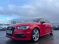 Used Audi A3 S-Line 140 HP (102 kW) 2014 Red Hatchback