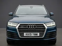 Used Audi Q7 S-Line 286 HP (210 kW) 2019 Blue SUV
