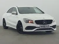 Usado Mercedes CLA180 AMG line 122 HP (89 kW) 2018 Branco Sedan