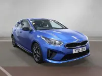 Used Kia Ceed GT-Line 134 HP (98 kW) 2021 Blue Hatchback