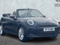 Used Mini Cooper Cabriolet Exclusive 2021 Blue/black Cabriolet