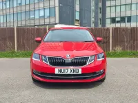 Used Skoda Octavia SE L 150 HP (110 kW) 2017 Red Hatchback
