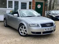 Used Audi A4 Cabriolet Sport 220 HP (161 kW) 2005 Silver Cabriolet