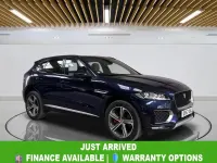 Used Jaguar F-Pace S 300 HP (220 kW) 2017 Blue SUV