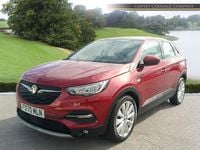 Used Vauxhall Grandland X Elite 130 HP (95 kW) 2020 Red SUV