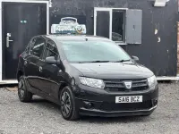 Used Dacia Sandero Ambiance 75 HP (55 kW) 2016 Black Hatchback