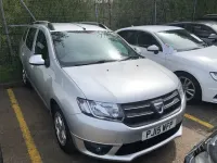 Used Dacia Logan MCV Lauréate 90 HP (66 kW) 2015 Silver metallic Estate