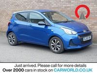 Used Hyundai i10 67 HP (49 kW) 2019 Blue Hatchback