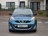 Used Nissan Micra Acenta 80 HP (58 kW) 2015 Blue Hatchback