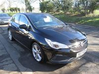 Used Vauxhall Astra SRi 150 HP (110 kW) 2017 Black Hatchback