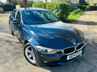 Used BMW 320 Comfort Edition 2014 Blue Sedan