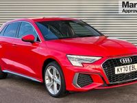 Used Audi A3 e-tron S-Line 204 HP (150 kW) 2020 Red Hatchback