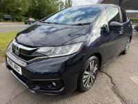 Used Honda Jazz EX 102 HP (75 kW) 2019 Blue Hatchback