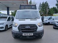 Used Ford Transit 130 HP (95 kW) 2020 White Cabriolet