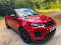 Used Land Rover Range Rover evoque HSE Dynamic 2015 Red Estate
