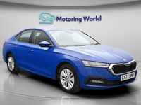 Used Skoda Octavia SE Technology 109 HP (80 kW) 2022 Blue Hatchback