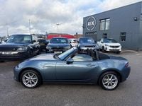 Used Mazda MX5 131 HP (96 kW) 2017 Blue Cabriolet