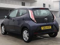 Used Toyota Aygo x-press 69 HP (50 kW) 2015 Blue Hatchback