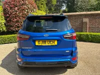 Used Ford Ecosport ST-Line 140 HP (102 kW) 2018 Blue SUV