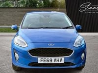 Usado Ford Fiesta Trend 85 HP (62 kW) 2019 Azul Citadino