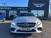Used Mercedes C300e AMG line 2021 Silver Sedan