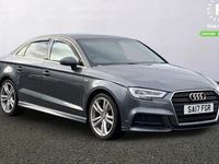 Used Audi A3 S-Line 150 HP (110 kW) 2017 Grey Sedan