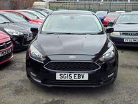 Used Ford Focus Zetec 2015 Black Hatchback