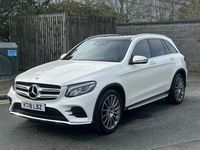 Used Mercedes GLC220 AMG Line Premium 2018 White Estate