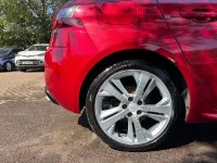 Used Peugeot 308 GT-line 130 HP (95 kW) 2018 Red Hatchback
