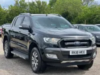 Used Ford Ranger Wildtrack 200 HP (147 kW) 2018 Black Pickup