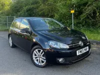 Used VW Golf VII Match 2013 Black Hatchback