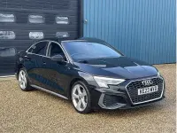 Używany Audi A3 S-Line 110 KM (80 kW) 2023 Czarny Sedan/Limuzyna