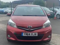 Used Toyota Yaris Plus 101 HP (74 kW) 2014 Red Hatchback