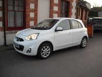 Used Nissan Micra Acenta 80 HP (58 kW) 2014 White Hatchback