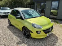Used Vauxhall Adam Slam 100 HP (73 kW) 2013 Yellow Hatchback