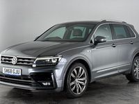 Used VW Tiguan R-line 150 HP (110 kW) 2018 Grey SUV