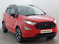 Used Ford Ecosport ST-Line 125 HP (91 kW) 2018 Red SUV