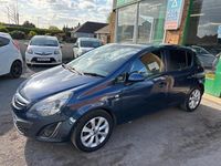 Used Vauxhall Corsa Excite 100 HP (73 kW) 2014 Blue Hatchback