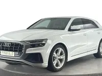 Begagnad Audi Q8 S-Line 286 HK (210 kW) 2018 Vit SUV