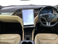 Used Tesla Model S 278 kW (378 HP) 2016 Blue Hatchback