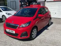 Used Peugeot 108 Active 2018 Red Hatchback