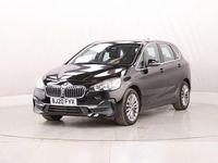 Used BMW 225 Active Tourer Luxury Line 224 HP (164 kW) 2020 Black MPV
