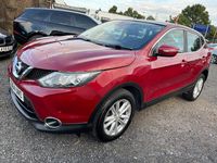 Used Nissan Qashqai Acenta 2014 Red SUV