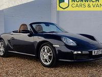 Used Porsche Boxster 245 HP (180 kW) 2007 Blue Cabriolet