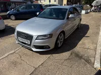 Used Audi A4 S-Line 143 HP (105 kW) 2009 Silver Sedan