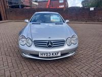 Used Mercedes SL500 306 HP (225 kW) 2003 Silver Cabriolet